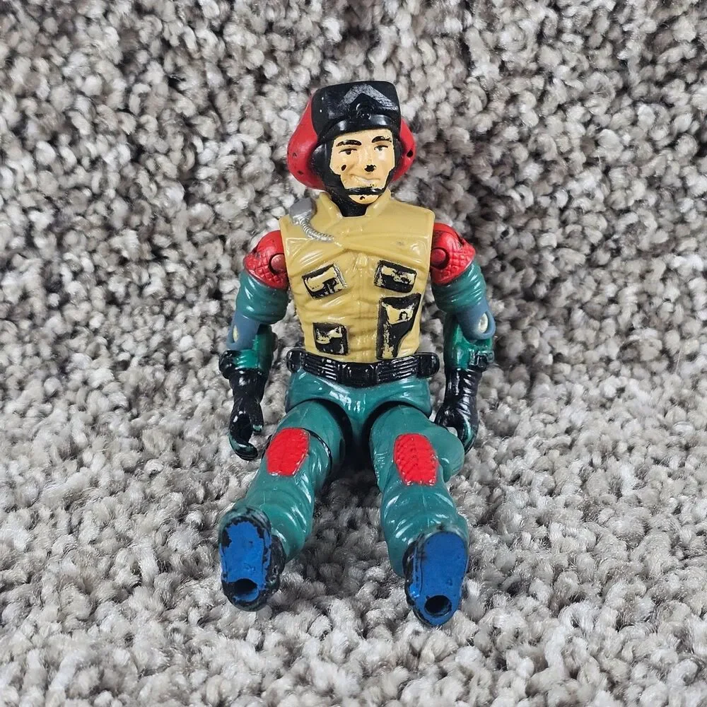 G.I. Joe Lift Ticket v1 Action Figure 1986 Hasbro Vintage 3.75